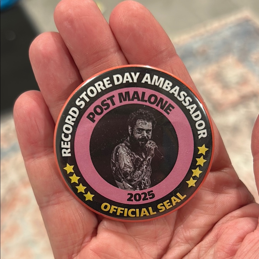 Record Store Day Ambassador Pin